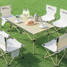 户外折叠桌子便携式超轻桌椅野营野餐桌子